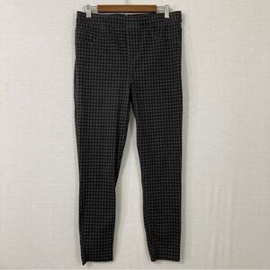 SPANX Black and Gray Houndstooth Pants